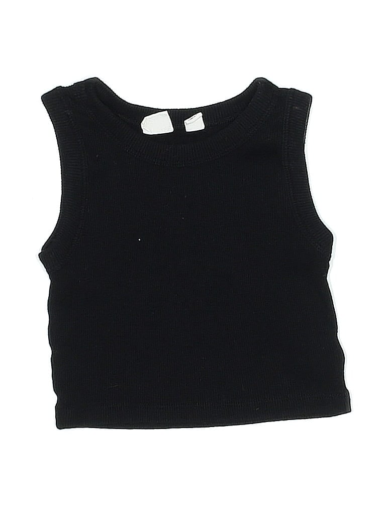 Pre-owned Gap Kids' Sleeveless T-shirt In Black