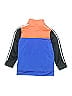 Adidas 100% Polyester Color Block Blue Track Jacket Size 7 - photo 2