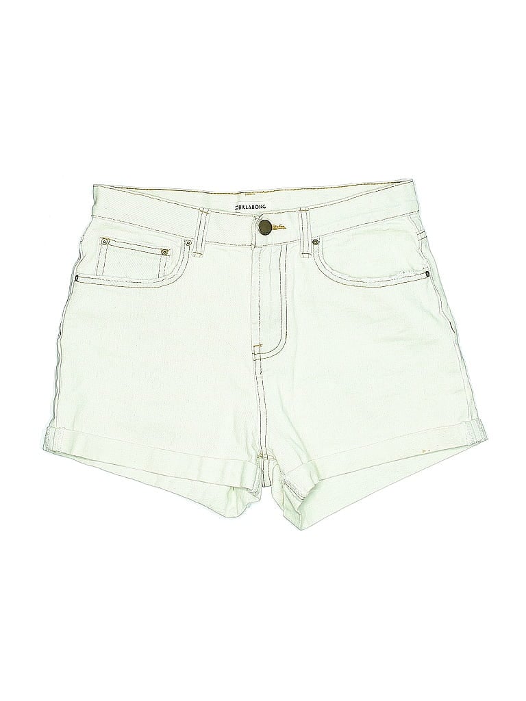 Pre-owned Billabong Denim Shorts In Green
