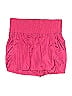 Unbranded 100% Nylon Solid Pink Shorts Size S - photo 1