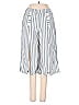 Joyous & Free Stripes Silver Casual Pants Size 12 - photo 1