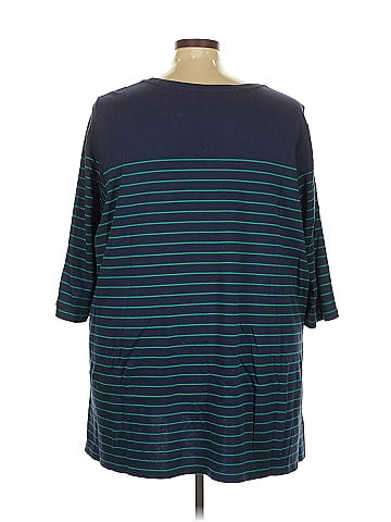 Isaac Mizrahi LIVE! 3/4 Sleeve Top (view 2)