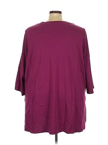 Isaac Mizrahi LIVE! 3/4 Sleeve T-Shirt (view 2)