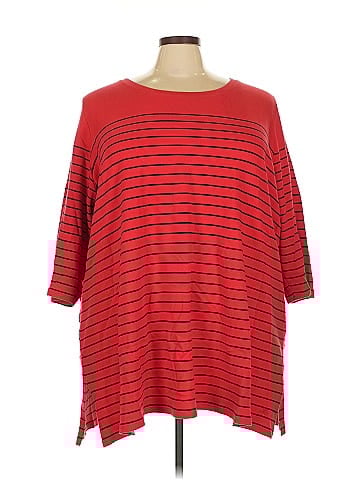 Isaac Mizrahi LIVE! 3/4 Sleeve T-Shirt (view 1)