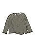 Zara Baby 100% Cotton Gray Long Sleeve Blouse Size 3 - photo 1
