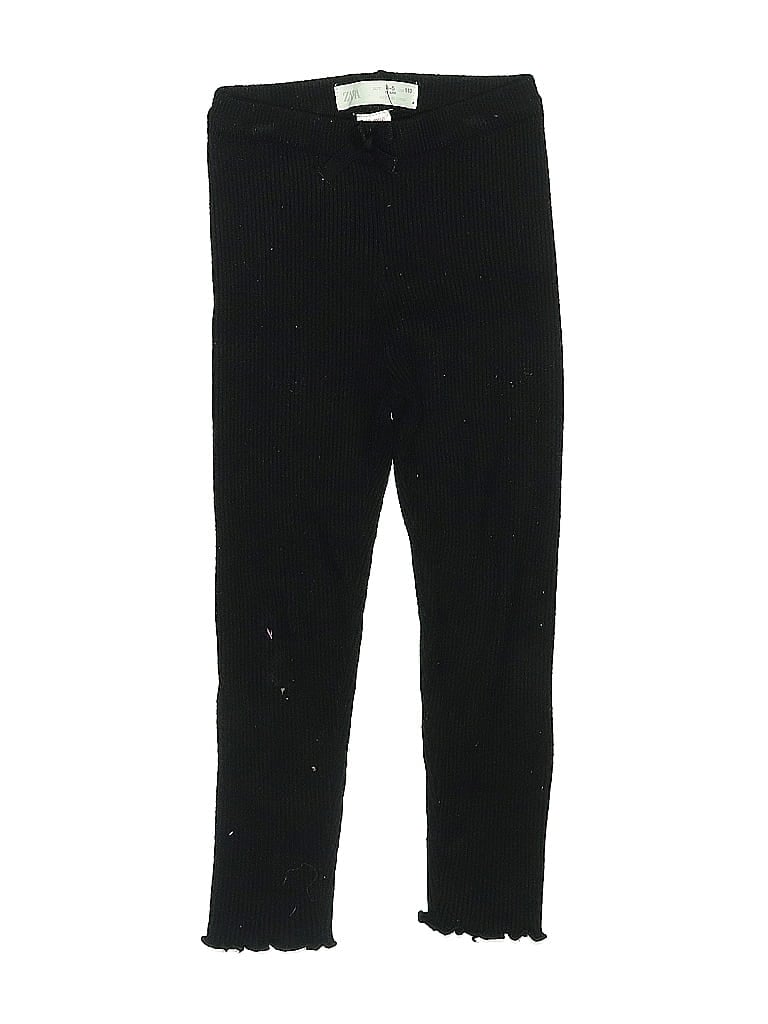 Pre-owned Zara Kids' Casual Pants In Black