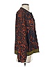 CAbi 100% Polyester Orange Long Sleeve Blouse Size S - photo 4