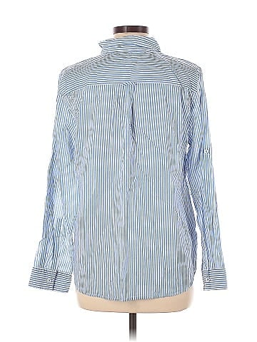 Ann Taylor Long Sleeve Button-Down Shirt (view 2)
