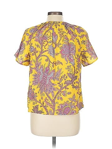 J.Crew Collection Short Sleeve Blouse (view 2)