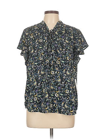 Counterparts Short Sleeve Blouse (view 1)