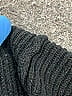 BTFBM Black Blue Turtleneck Sweater Size L - photo 8