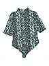 Jasmine Paisley Teal Bodysuit Size XL - photo 2