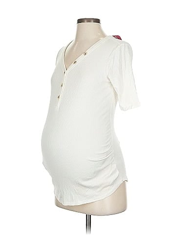 Isabel Maternity Short Sleeve Top (view 1)