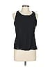 Armani Collezioni 100% Polyester Black Sleeveless T-Shirt Size 10 - photo 1