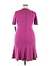 Donna Morgan Purple Cocktail Dress Size 16 - photo 2