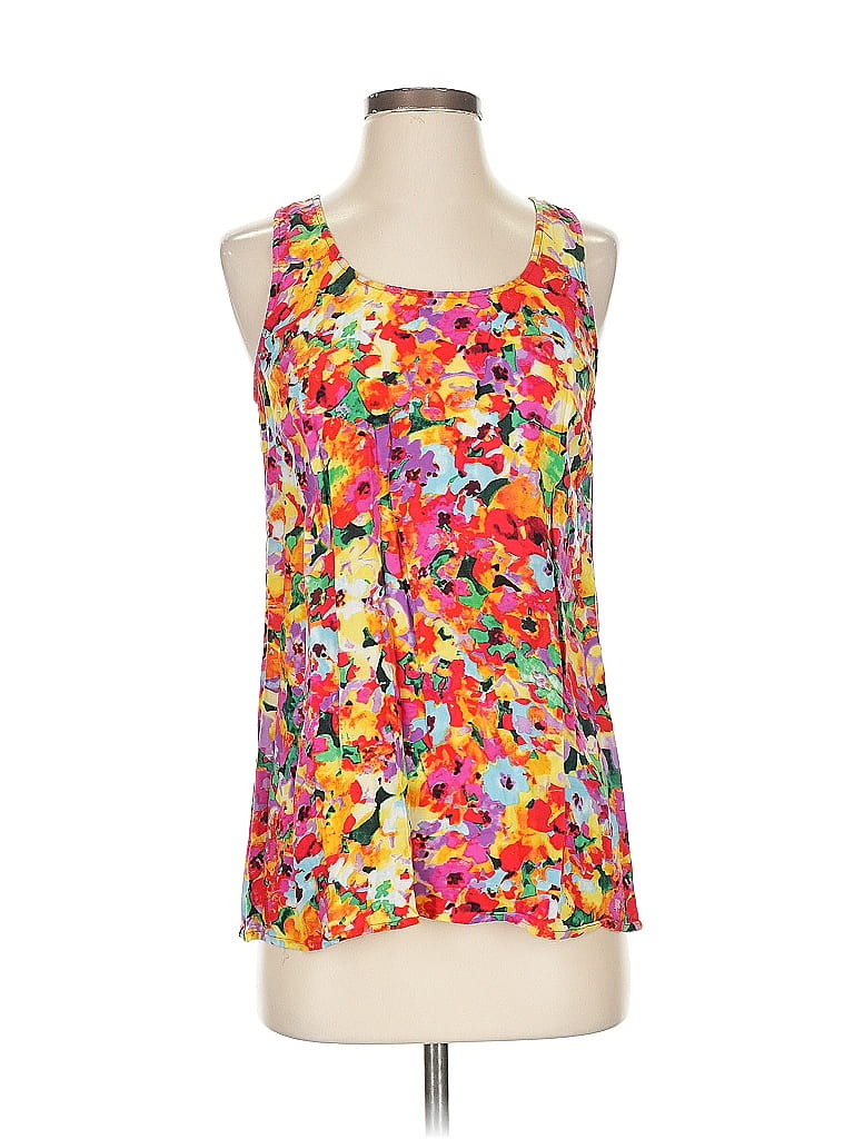 Pre-owned Cabi Sleeveless Blouse In Orange