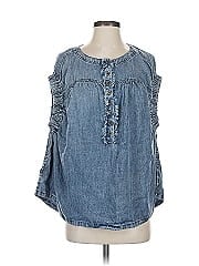 Easel 3/4 Sleeve Blouse