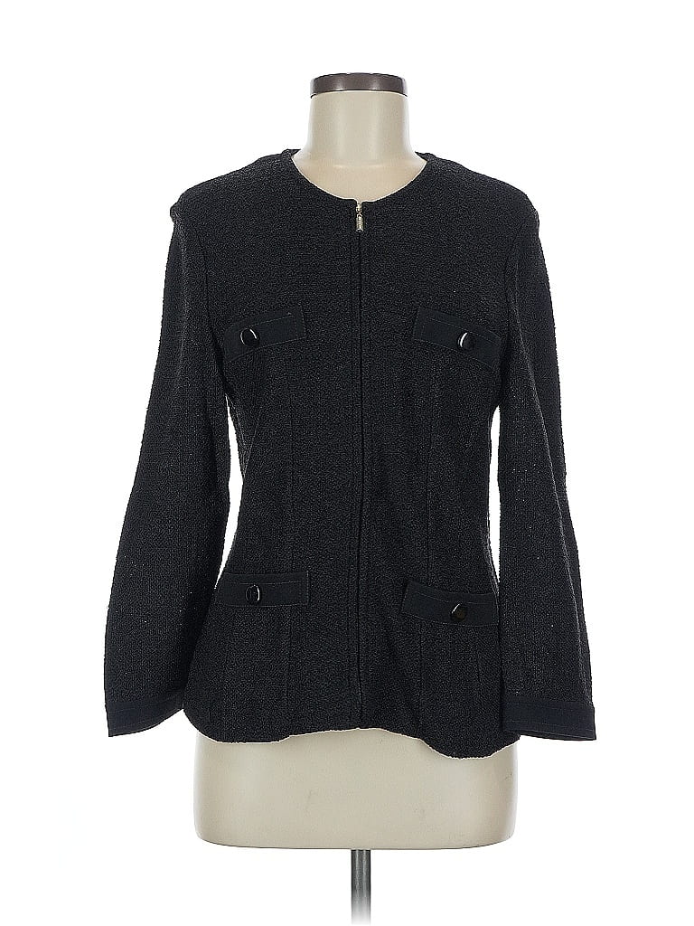 St. John Gray Jacket Size 8 - photo 1