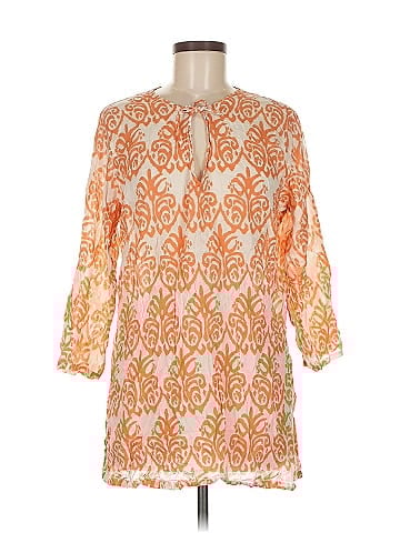 Rock Flower Paper 3/4 Sleeve Blouse (view 1)