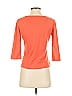 Les Copains Orange 3/4 Sleeve T-Shirt Size 0 - photo 2
