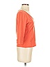 Les Copains Orange 3/4 Sleeve T-Shirt Size 0 - photo 3