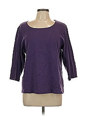 Karen Scott 3/4 Sleeve T Shirt