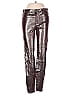 J Brand 100% Leather Metallic Silver Jeggings Size 26 waist - photo 1