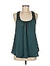 Everly 100% Polyester Teal Tank Top Size M - photo 1