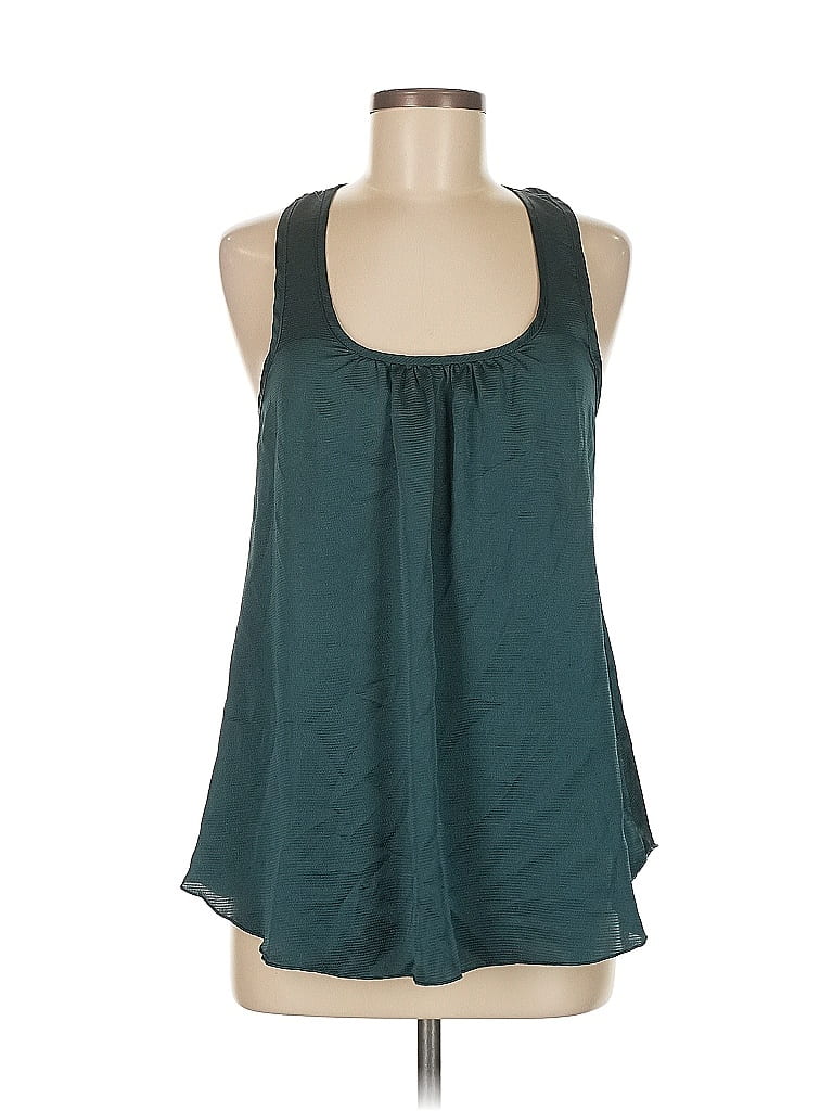 Everly 100% Polyester Teal Tank Top Size M - photo 1