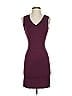 Armani Exchange Solid Burgundy Cocktail Dress Size XS - photo 1