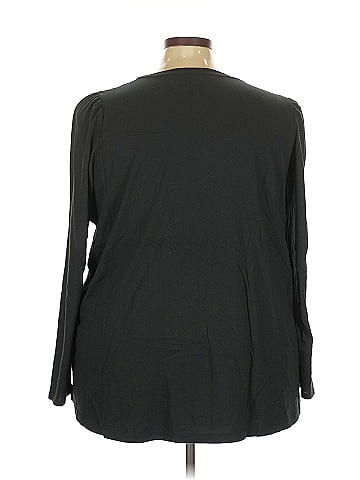 LOGO by Lori Goldstein Long Sleeve Top (view 2)