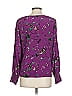 Tanya Taylor Purple Long Sleeve Blouse Size 2 - photo 2