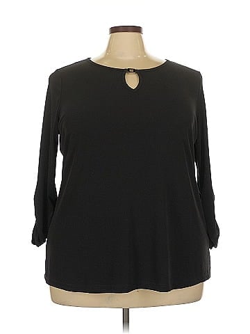Susan Graver 3/4 Sleeve Top (view 1)