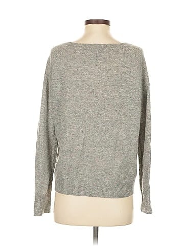 Aqua Cashmere Pullover Sweater (view 2)