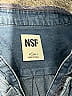 NSF Blue Long Sleeve Blouse Size S - photo 7