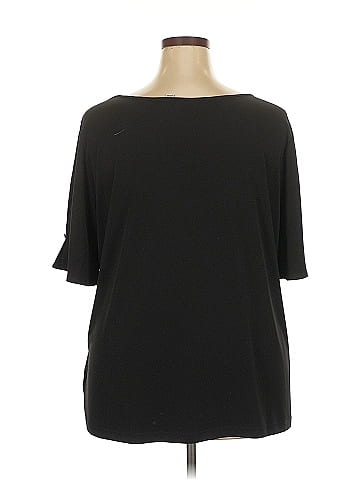 Susan Graver Short Sleeve Top (view 2)