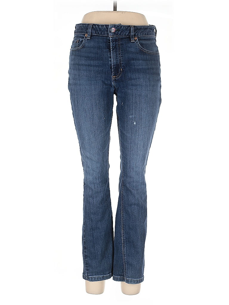 L.L.Bean Stars Blue Jeans Size 12 - photo 1