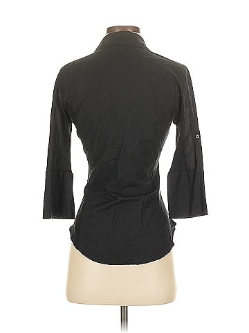 James Perse 3/4 Sleeve Button-Down Shirt (view 2)
