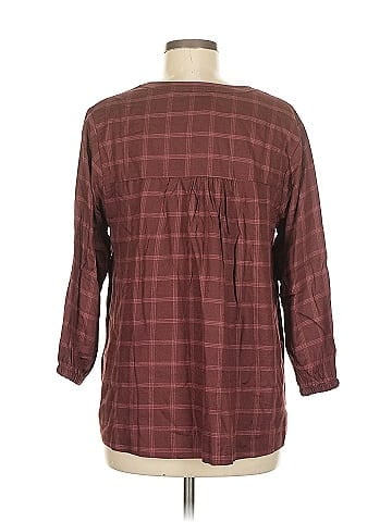 Wrangler Jeans Co 3/4 Sleeve Blouse (view 2)