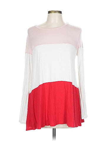 Peach Love Long Sleeve T-Shirt (view 1)