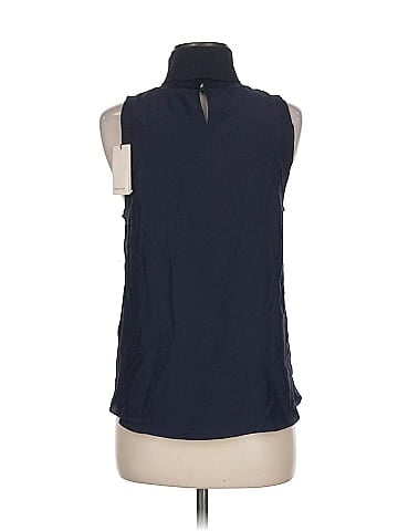 Cinq à Sept Sleeveless Silk Top (view 2)