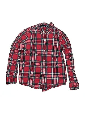 Janie and Jack Long Sleeve Button-Down Shirt (view 1)