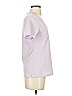 Pact 100% Organic Cotton Purple Short Sleeve T-Shirt Size S - photo 3
