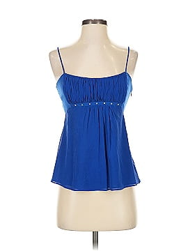 Armani Exchange Sleeveless Silk Top