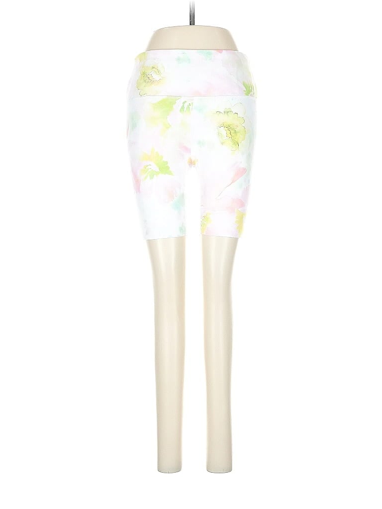 Pre-owned Harmony And Balance Leggings In White