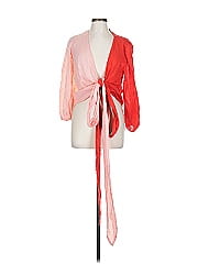 Farm Rio For Anthropologie Long Sleeve Blouse