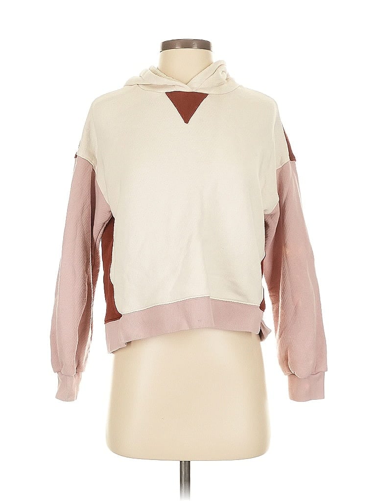 MWL by Madewell 100% Cotton Ivory Pullover Hoodie Size S - photo 1