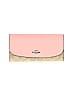 Coach Factory 100% Leather Pink Leather Wallet One size - photo 1