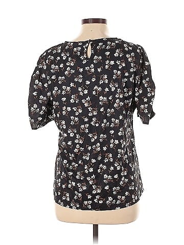 Allegra K 3/4 Sleeve T-Shirt (view 2)