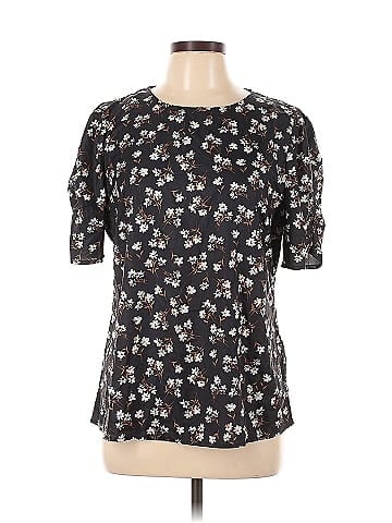 Allegra K 3/4 Sleeve T-Shirt (view 1)
